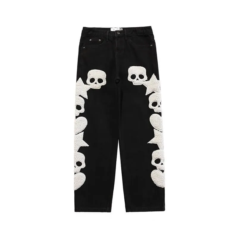 Street Trend Cotton Skull Pants sold by GTHIC product image thumbnail 5