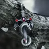Gothic Dragon Sword Pure Tin Necklace sold by GTHIC