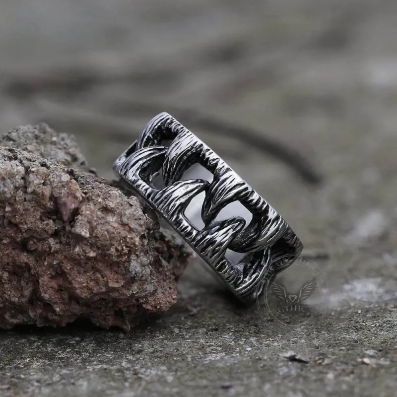 Monster Teeth Stainless Steel Beast Ring sold by GTHIC