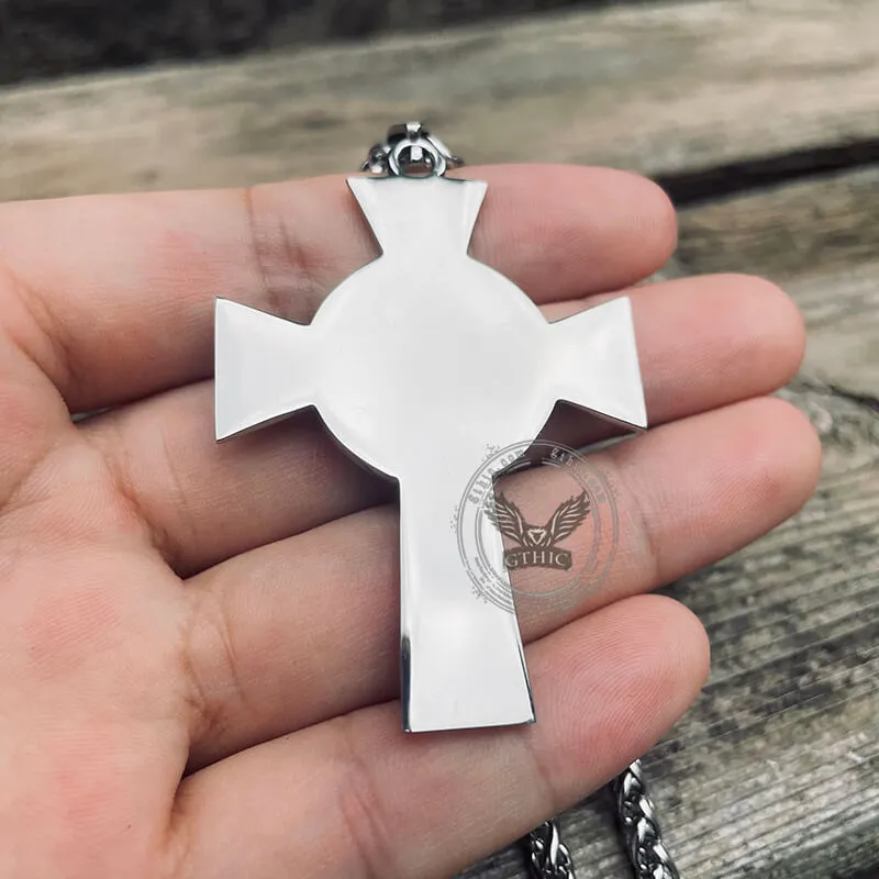 Celtic Cross Knot Stainless Steel Viking Pendant sold by GTHIC product image thumbnail 4