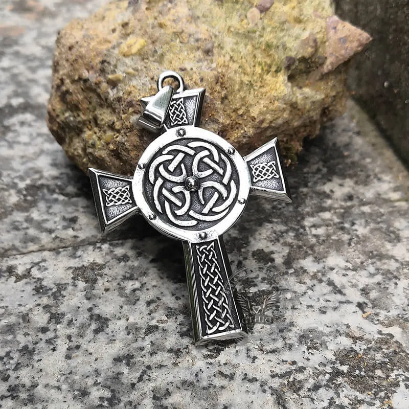 Celtic Cross Knot Stainless Steel Viking Pendant sold by GTHIC product image thumbnail 3