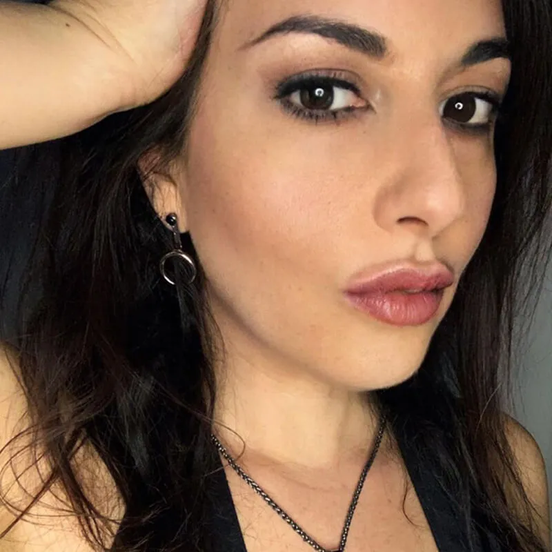 Crescent Moon Stainless Steel Front-back Earrings sold by GTHIC product image thumbnail 2