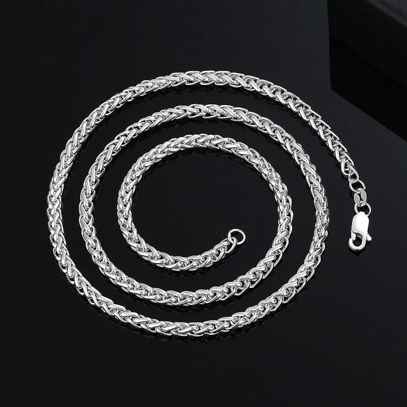 Twist Sterling Silver Chain Necklace sold by GTHIC