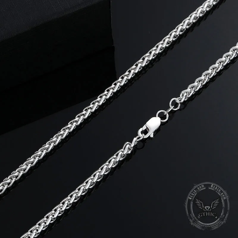 Twist Sterling Silver Chain Necklace sold by GTHIC product image thumbnail 3