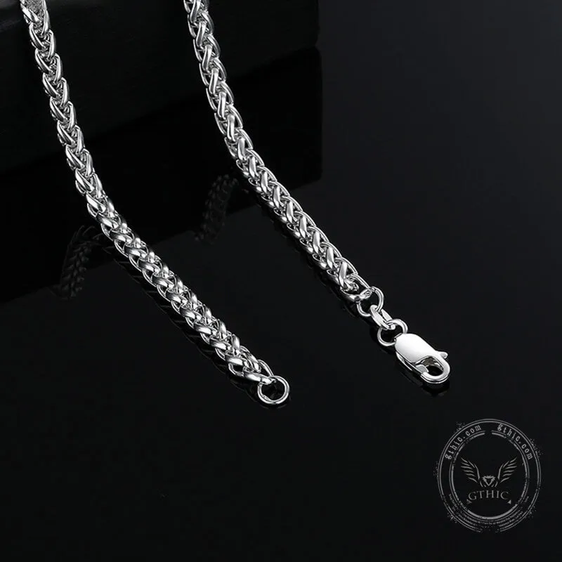 Twist Sterling Silver Chain Necklace sold by GTHIC product image thumbnail 4