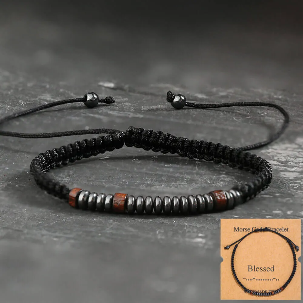 Blessed Morse Code Bracelet sold by GTHIC