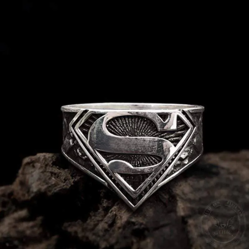 Letter "S" Sterling Silver Ring made by GTHIC
