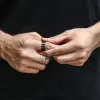 Masonic Eye Of Providence Stainless Steel Spinner Ring sold by GTHIC