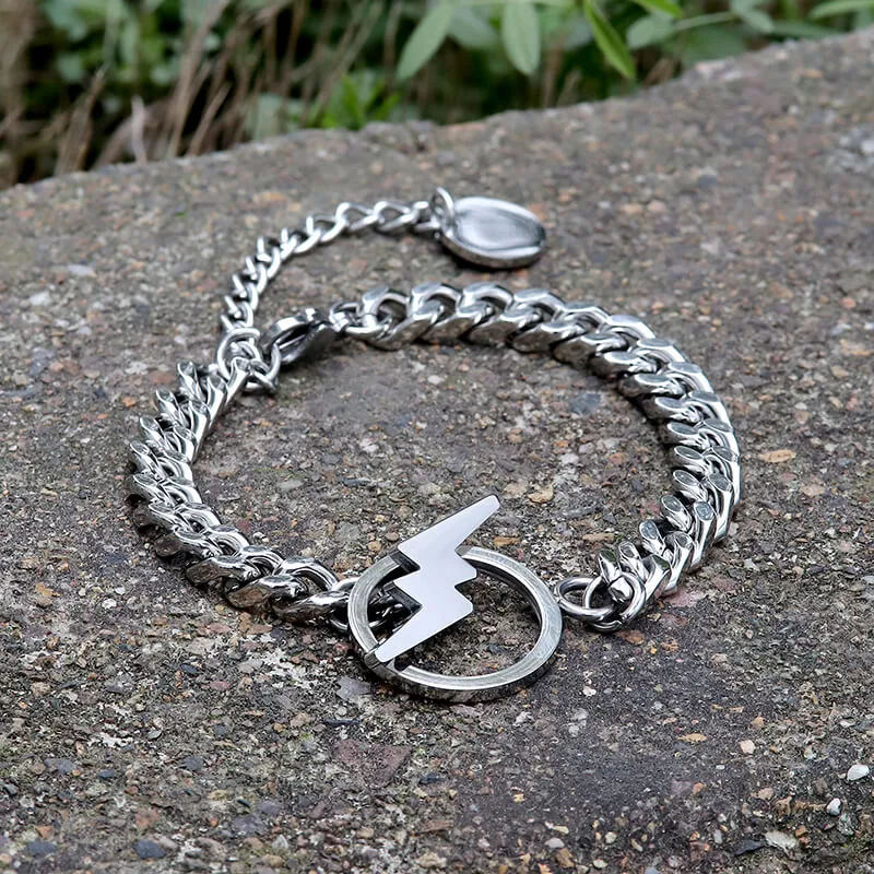 Lightning OT Stainless Steel Bracelet sold by GTHIC