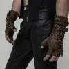 Vintage Half Finger Steampunk Gloves sold by GTHIC