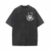 Rock Skull Hand Spooky Vibes Vintage Washed T-shirt sold by GTHIC