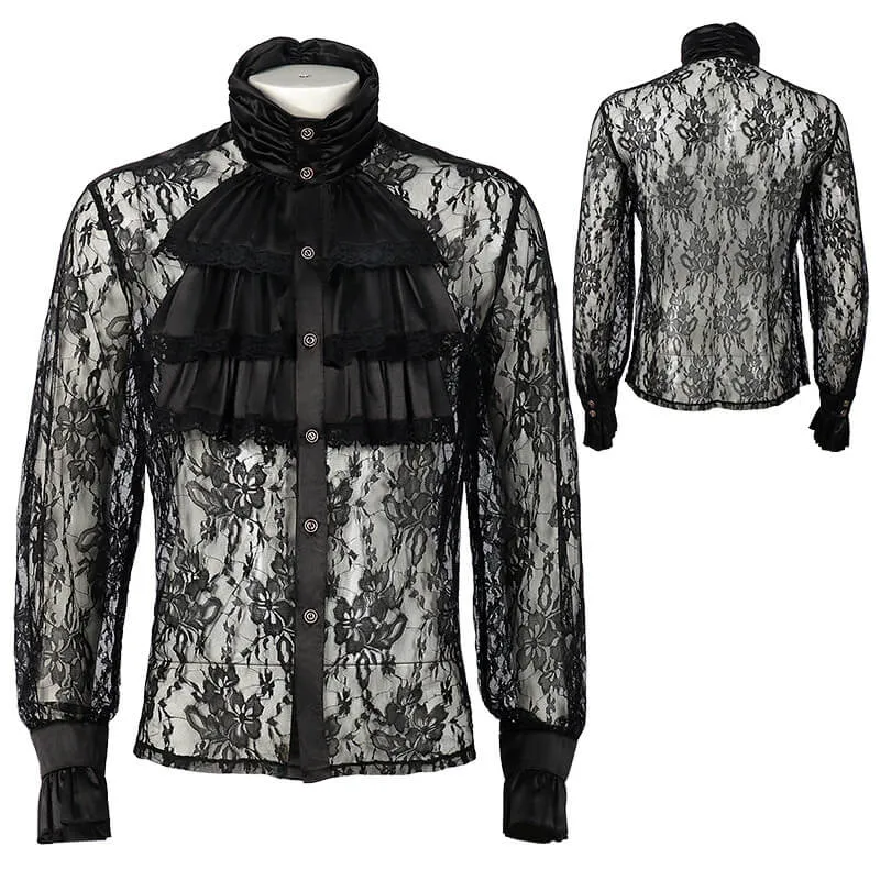 Men's Medieval Mesh Gothic Shirt sold by GTHIC