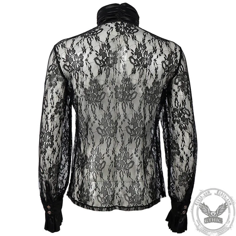Men's Medieval Mesh Gothic Shirt sold by GTHIC product image thumbnail 3