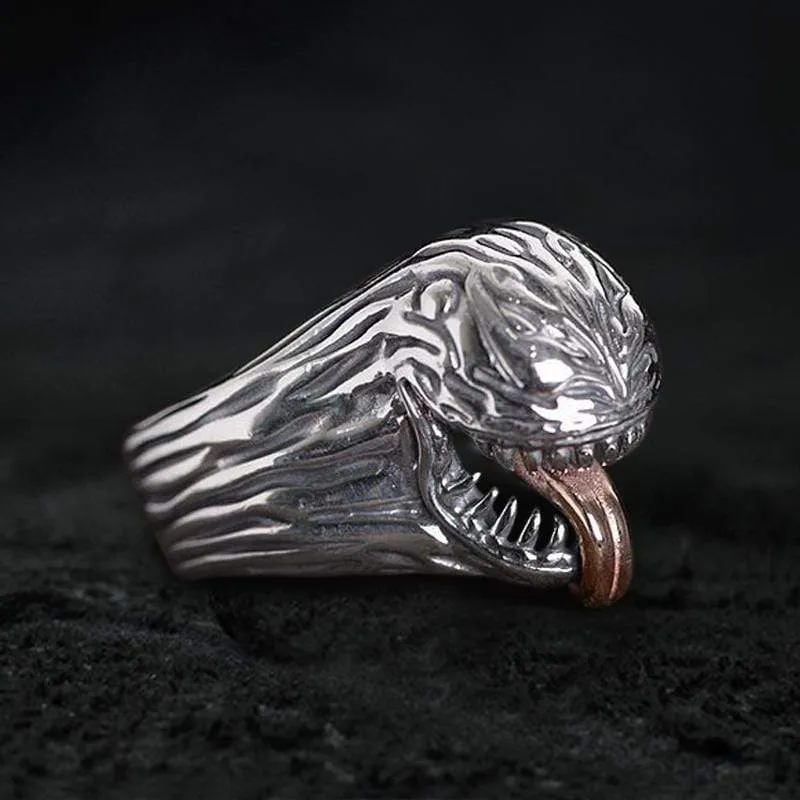 Parasitic Monster Sterling Silver Ring sold by GTHIC product image thumbnail 5
