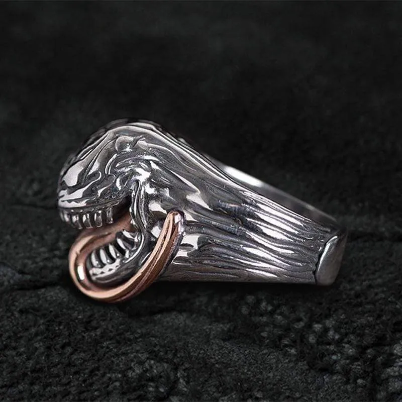 Parasitic Monster Sterling Silver Ring sold by GTHIC product image thumbnail 2