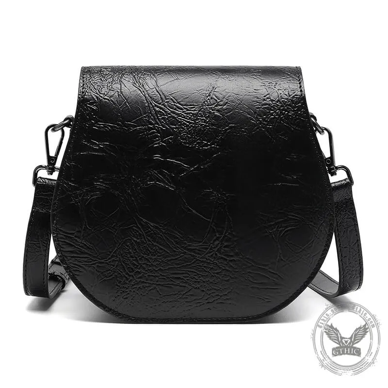 Gothic Bat Eye PU Leather Punk Crossbody Bag sold by GTHIC product image thumbnail 3