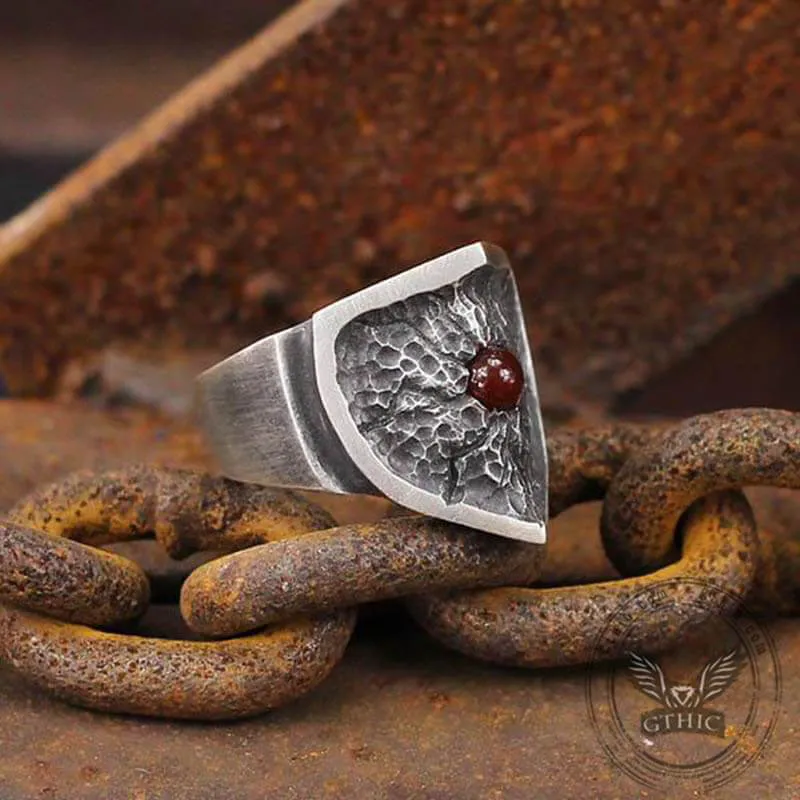 Split Shield Red Copper Ring sold by GTHIC product image thumbnail 4