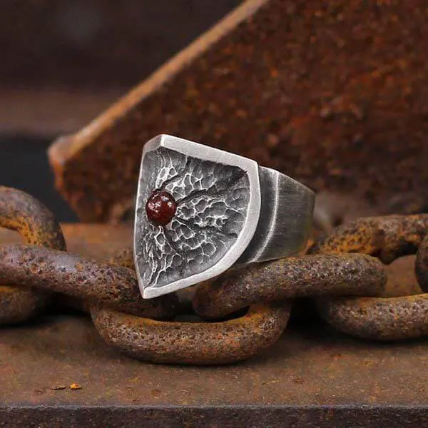 Split Shield Red Copper Ring sold by GTHIC product image thumbnail 3