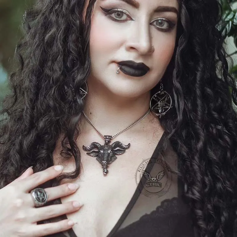 Satan Devil Goat Stainless Steel Pendant sold by GTHIC product image thumbnail 2