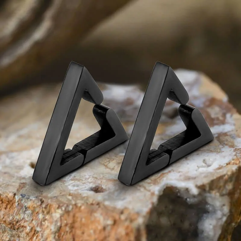 Geometric Triangle Stainless Steel Ear Cuffs sold by GTHIC product image thumbnail 5