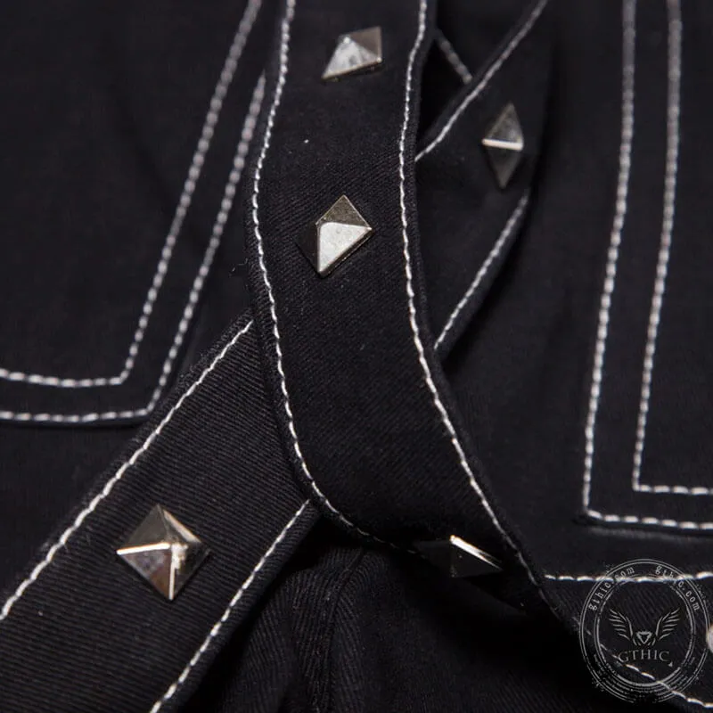 Zipper Chain Cotton Punk Pants sold by GTHIC product image thumbnail 5