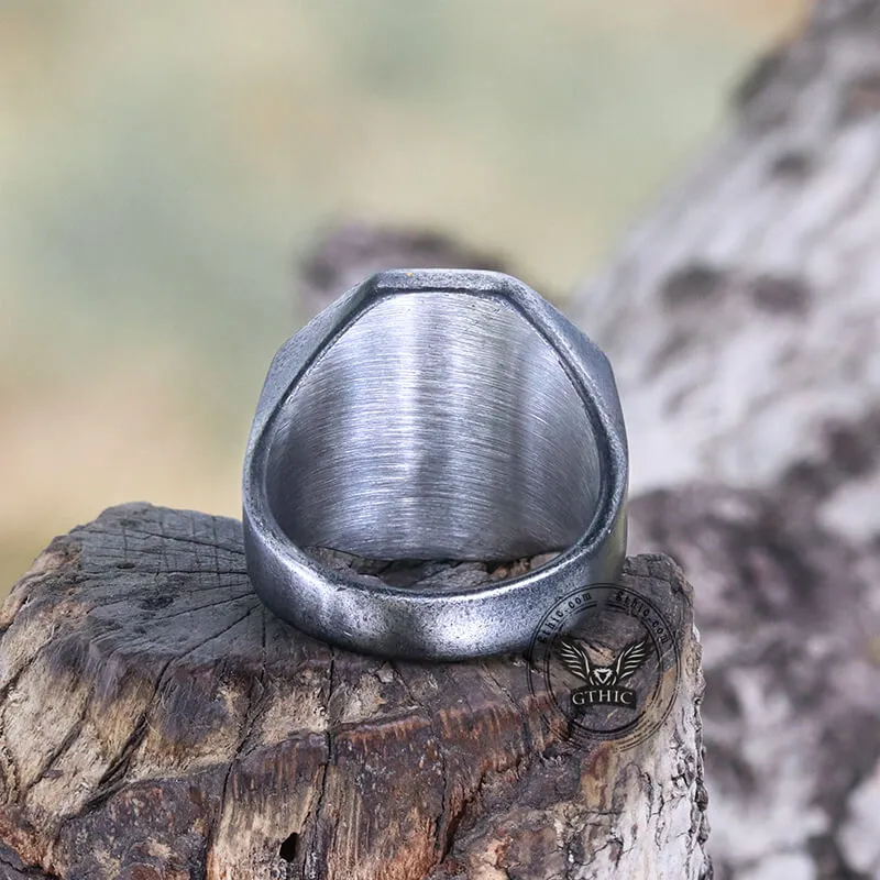 Norse Dragon Stainless Steel Viking Ring sold by GTHIC product image thumbnail 5