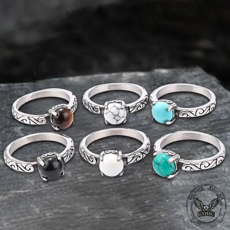 Gothic Gem-Set Stainless Steel Ring sold by GTHIC product image thumbnail 2