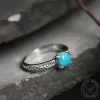 Gothic Gem-Set Stainless Steel Ring sold by GTHIC