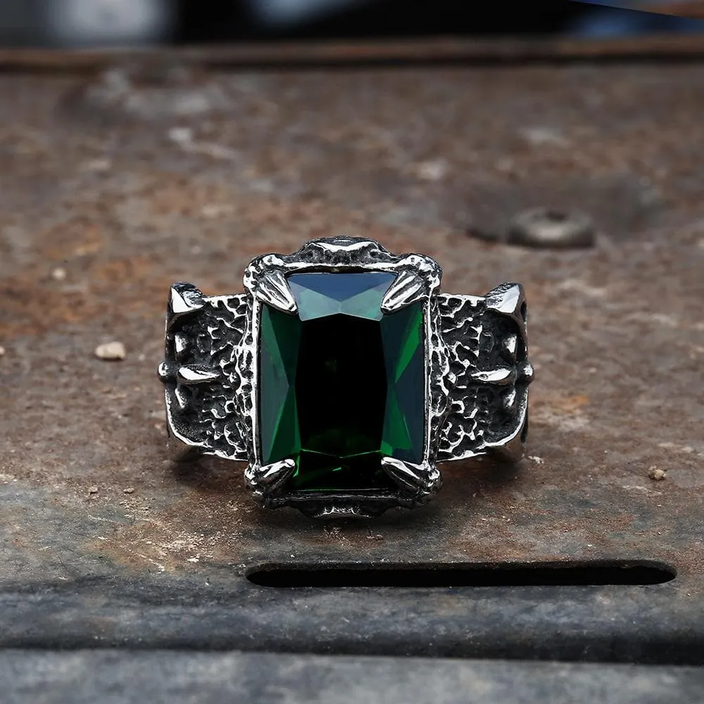 Classic Claw Stainless Steel CZ Ring sold by GTHIC product image thumbnail 5