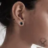 Viking Runes Octagon Stainless Steel Stud Earrings sold by GTHIC