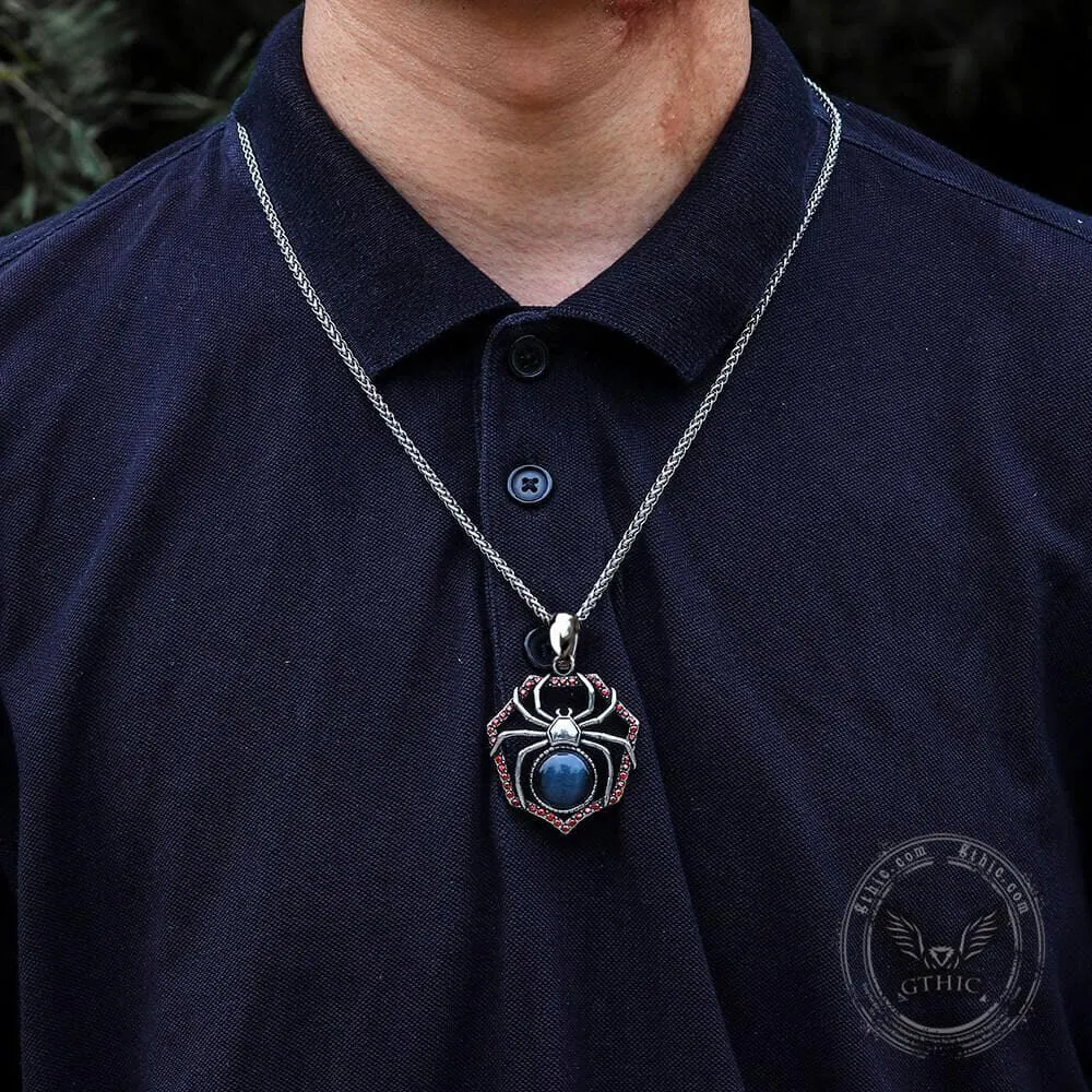 Gemstone Spider Stainless Steel Pendant sold by GTHIC product image thumbnail 2