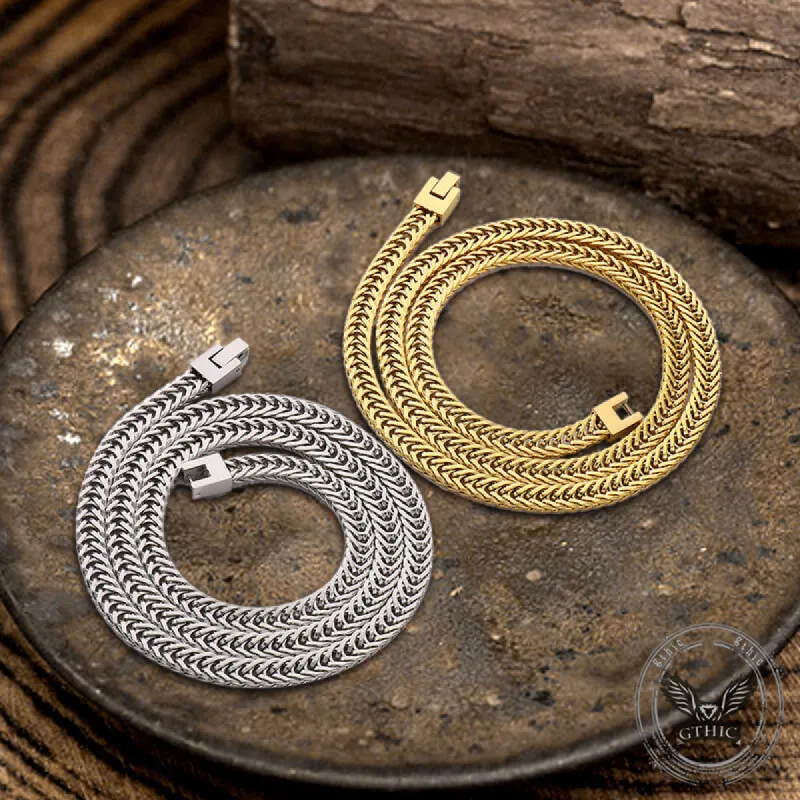 Punk Keel Chain Jewelry Buckle Stainless Steel Necklace sold by GTHIC