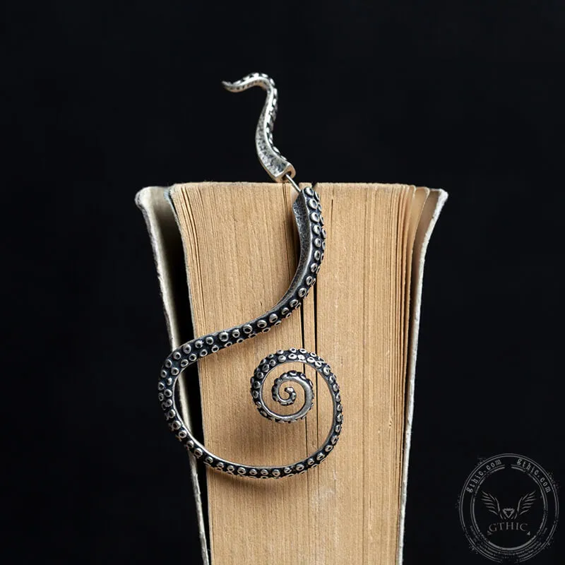 Octopus Tentacles Sterling Silver Ear Cuff Earring sold by GTHIC product image thumbnail 3