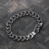 Punk Skull Stainless Steel Bracelet sold by GTHIC