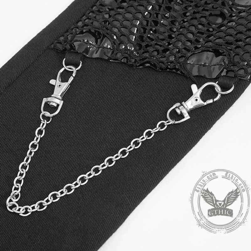 Punk Heavy Metal Chain Women’s Pants sold by GTHIC product image thumbnail 5