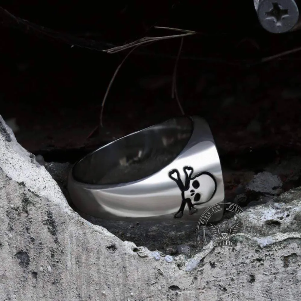 Pentagram Tree of Life Stainless Steel Viking Ring sold by GTHIC product image thumbnail 5