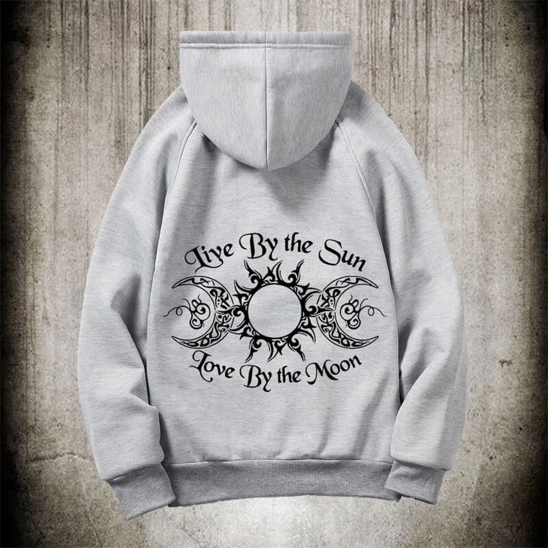 Triple Moon Goddess Witch Hoodie sold by GTHIC product image thumbnail 4