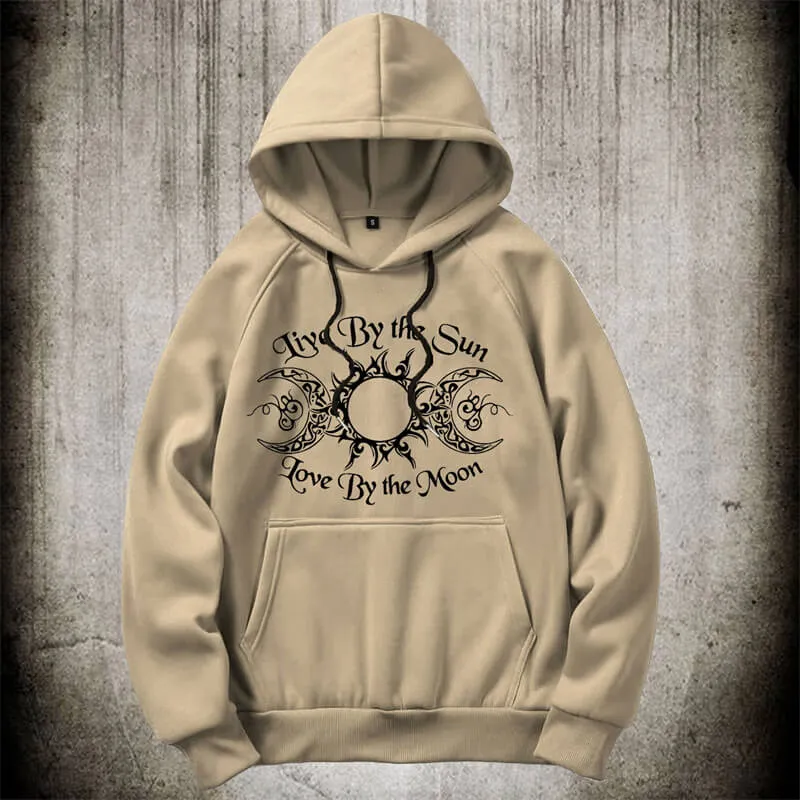 Triple Moon Goddess Witch Hoodie sold by GTHIC product image thumbnail 5