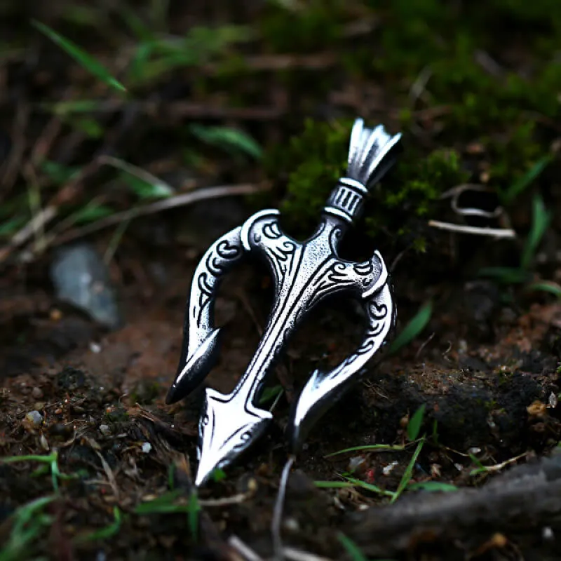 Trident Stainless Steel Marine Pendant sold by GTHIC
