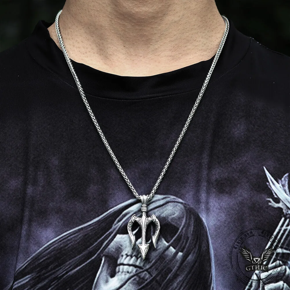 Trident Stainless Steel Marine Pendant sold by GTHIC product image thumbnail 3