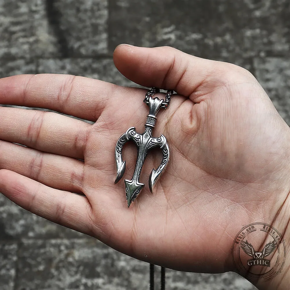 Trident Stainless Steel Marine Pendant sold by GTHIC product image thumbnail 2