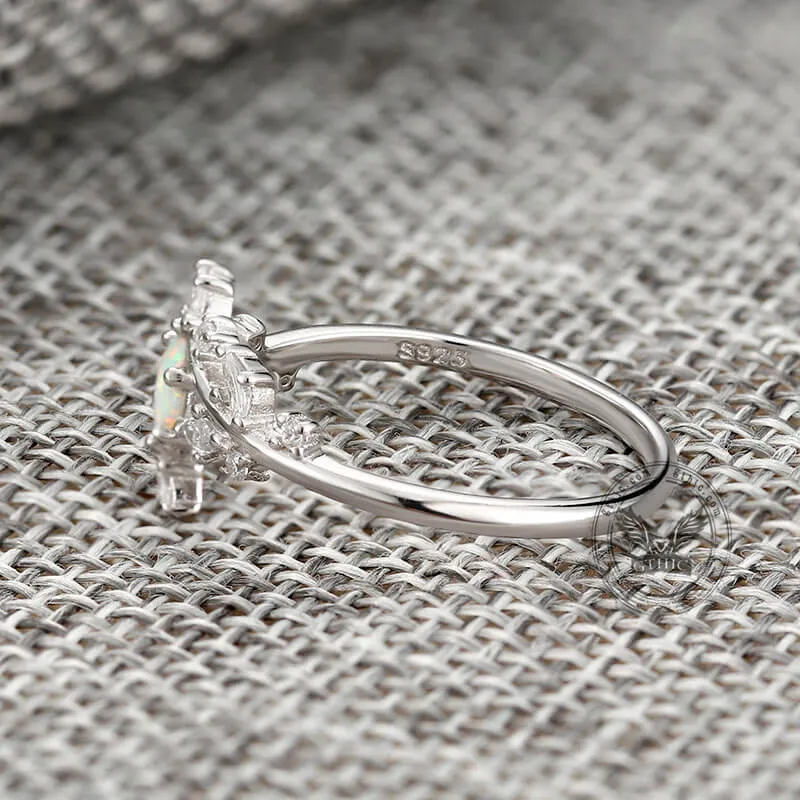 Nature Vine Opal Sterling Silver Ring sold by GTHIC product image thumbnail 5