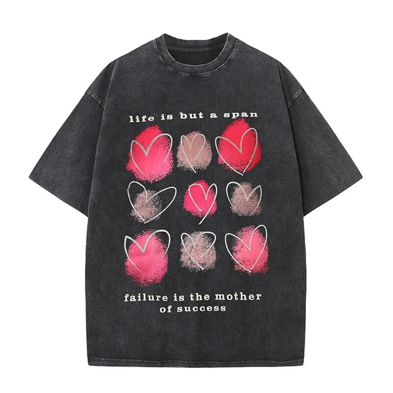 Goth Skull Graffiti Print Casual T-shirt sold by GTHIC product image thumbnail 5