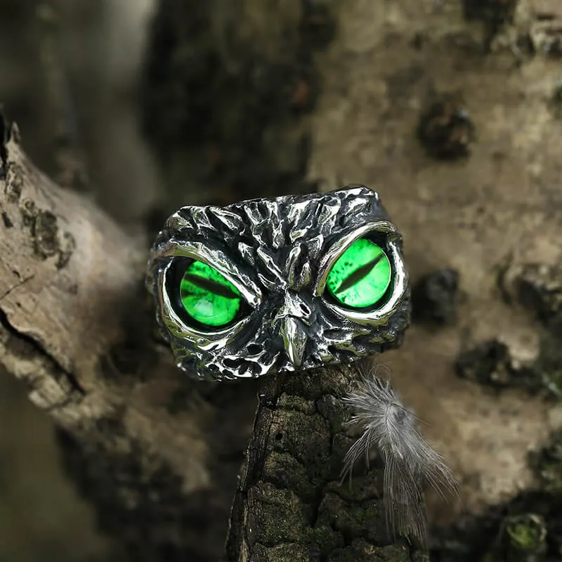 Owl Stainless Steel Animal Ring sold by GTHIC product image thumbnail 5