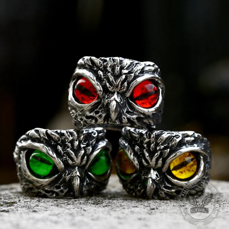Owl Stainless Steel Animal Ring sold by GTHIC