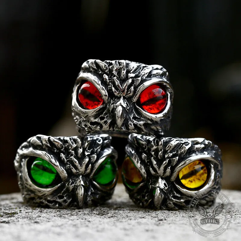 Owl Stainless Steel Animal Ring sold by GTHIC