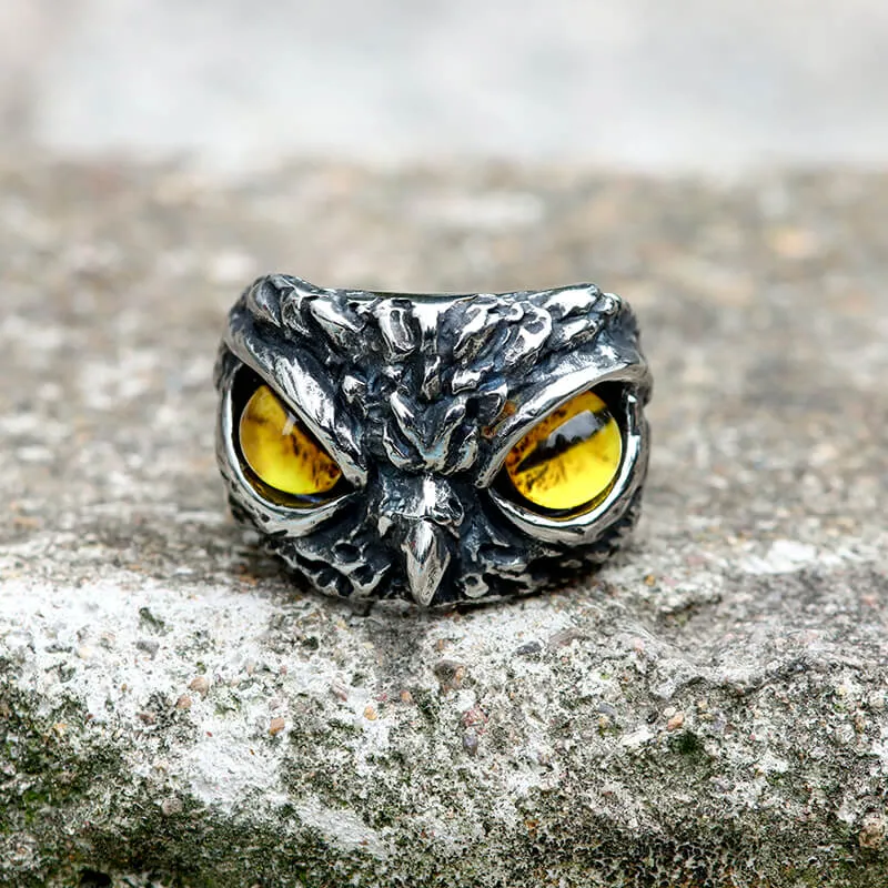 Owl Stainless Steel Animal Ring sold by GTHIC product image thumbnail 3