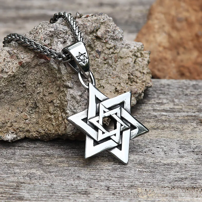 Star of David Stainless Steel Pendant sold by GTHIC product image thumbnail 5