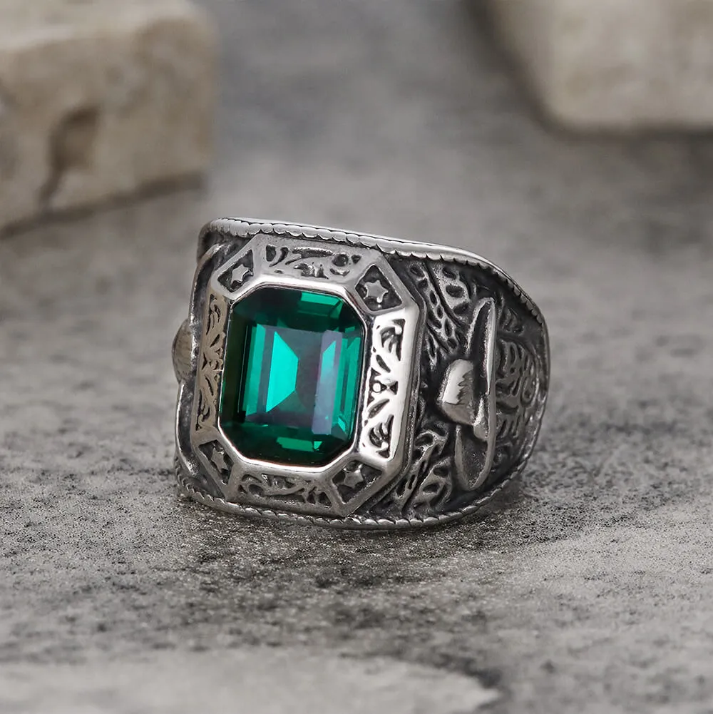 Cowboys Bull Stainless Steel Ring sold by GTHIC product image thumbnail 4