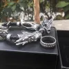 3 Pcs Gothic Dragon Spine Ring Jewelry Set sold by GTHIC